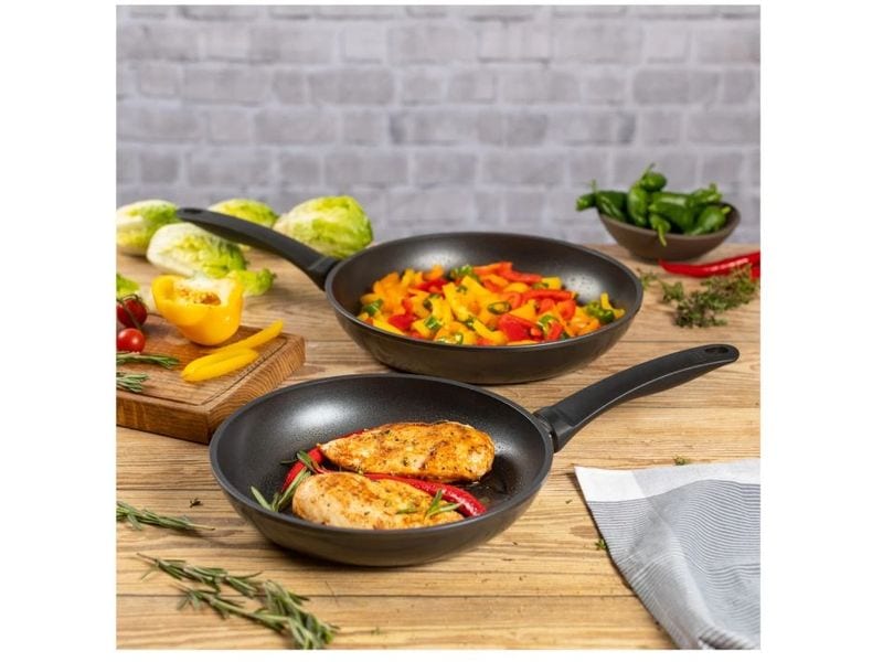 Kuhn Rikon Bratpfanne Easy Induction 24 cm Runde Allzweckpfanne