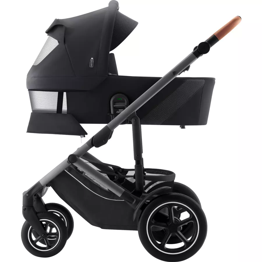 Britax Römer 3 in 1 Kinderwagen Smile 5Z Babyschale 5Z2 Fossil Grey