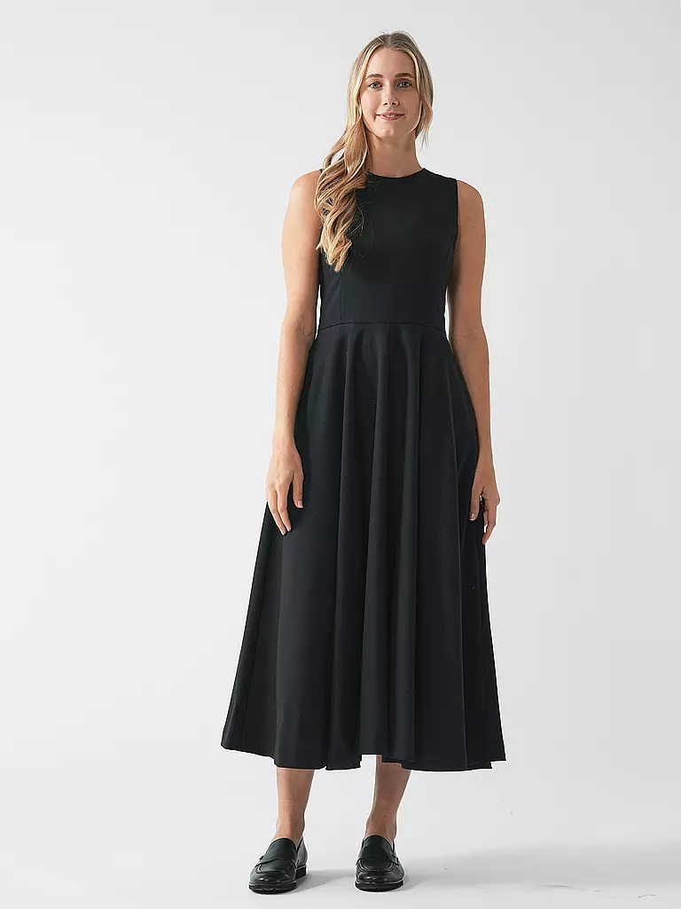 OFFICINE GENERALE Maxikleid BERTILLE schwarz