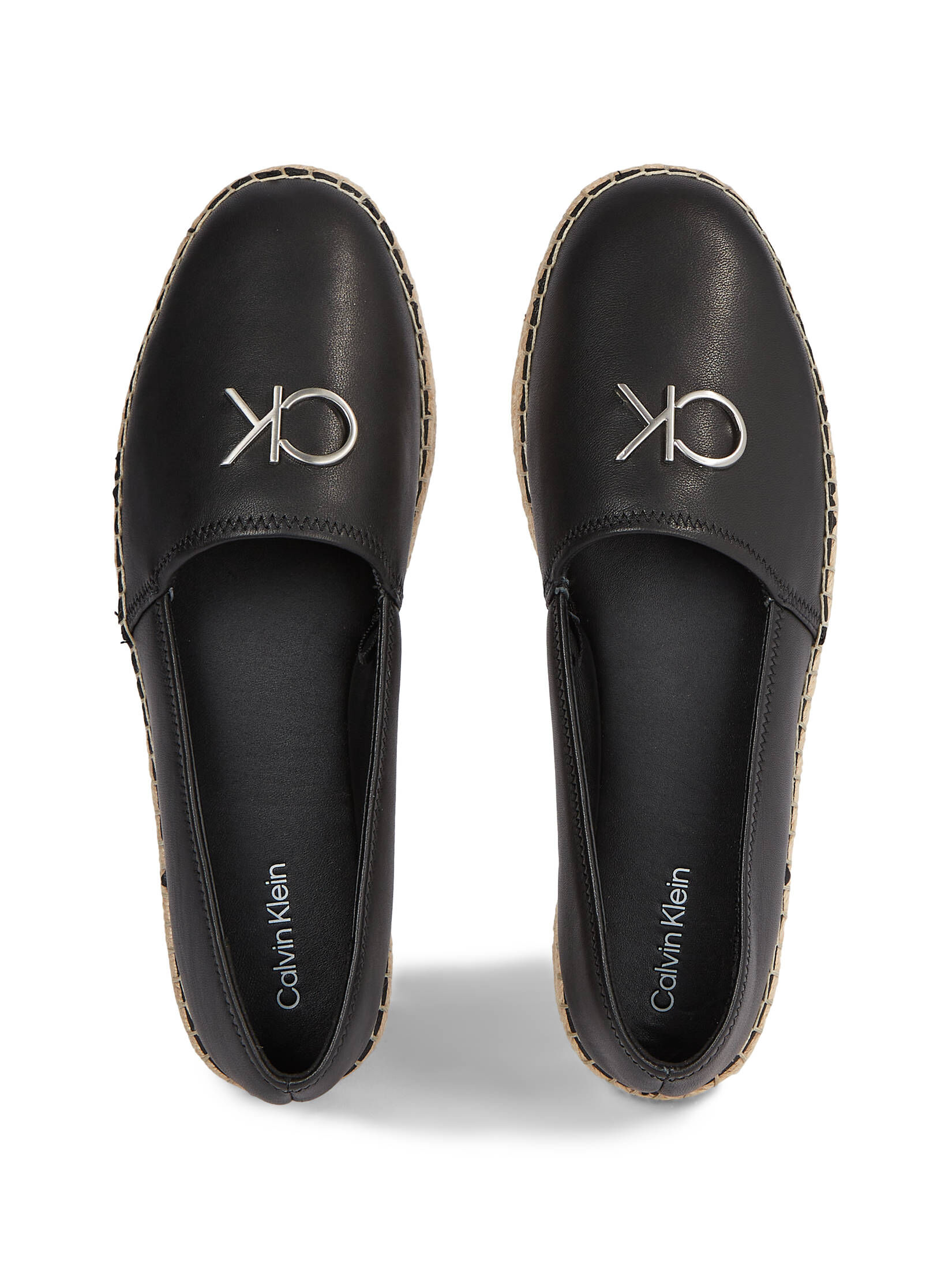 CALVIN KLEIN| Damen Espadrilles RE LOCK LEATHER