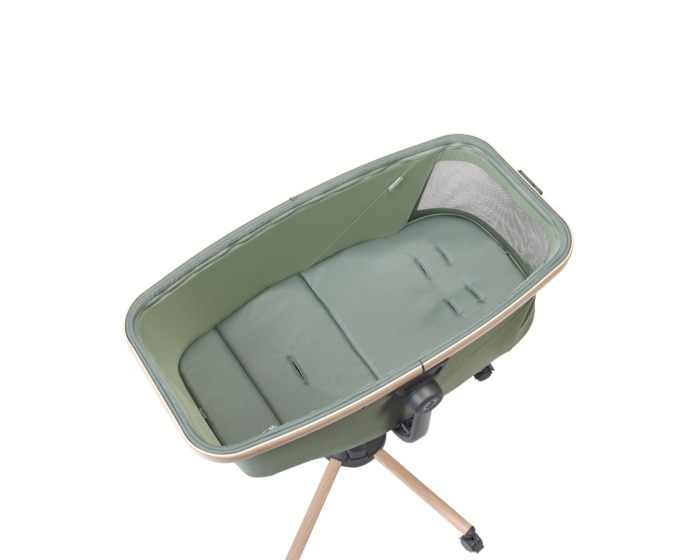 Alba All-in-One-Stubenwagen, Liegesessel und Hochstuhl 0 - 3 Y   0 - 15 kg    All-In-One-Lösung |    Bequeme Matratze |    Einfach umzustellen, einzustellen und zu bewegen |    100 % recycelte Materialien |