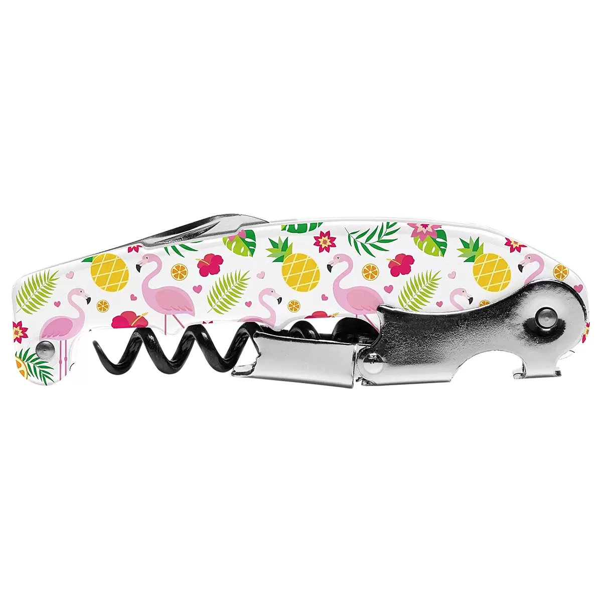 Korkenzieher Koala Retro Flamingo Bunt