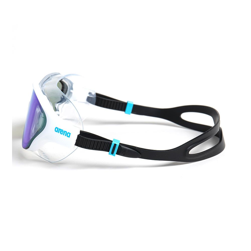 Arena THE ONE MASK MIRROR - Masque de natation blue/white/black