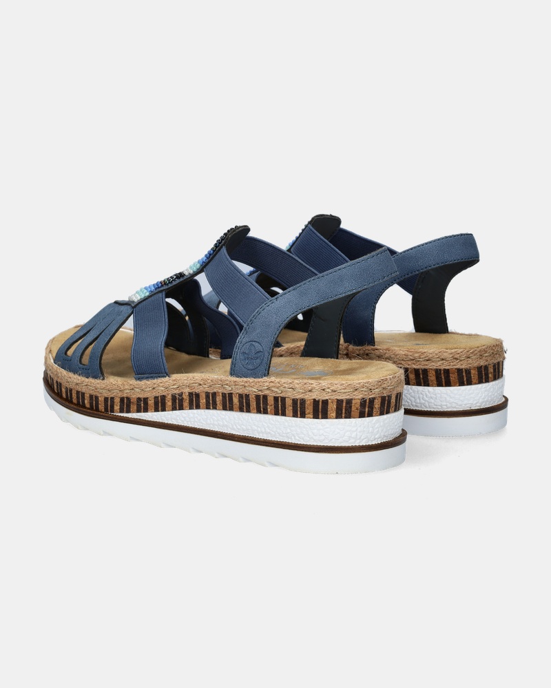 Rieker Sandalen  - blauw