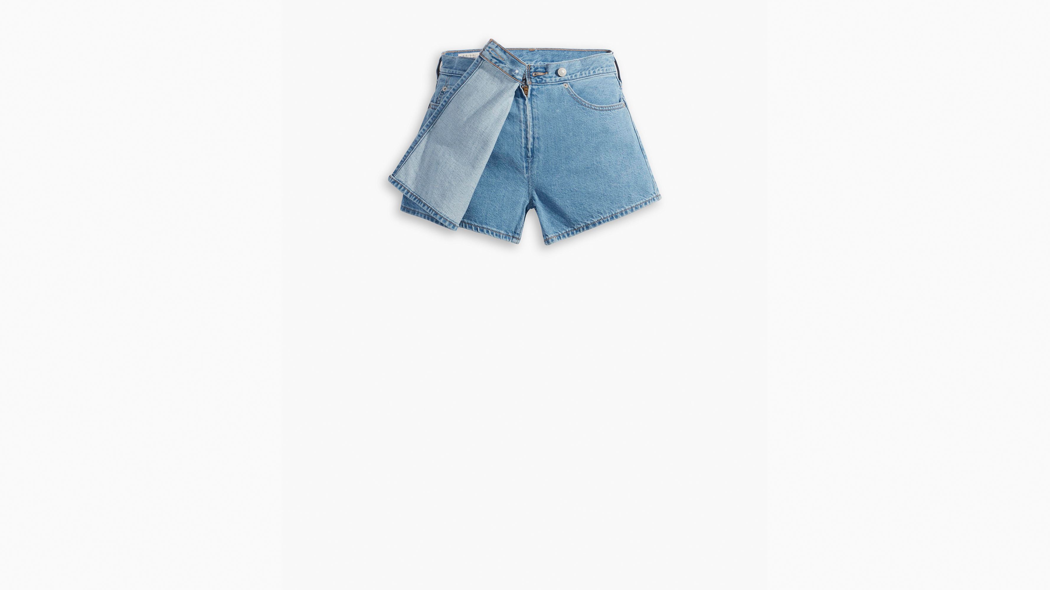 Jupe short - Light Indigo Stonewash - Bleu