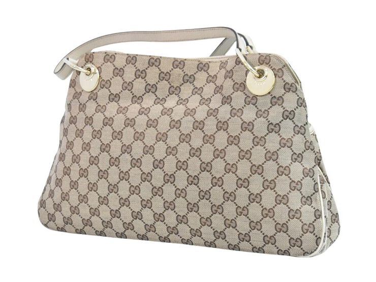 Gucci Vintage Gucci Handbag Beige