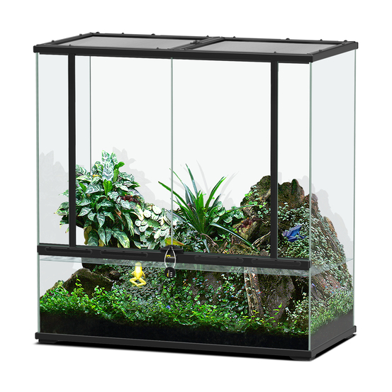 Terrarium Smart Line Noir L.88xP.45xH.90cm