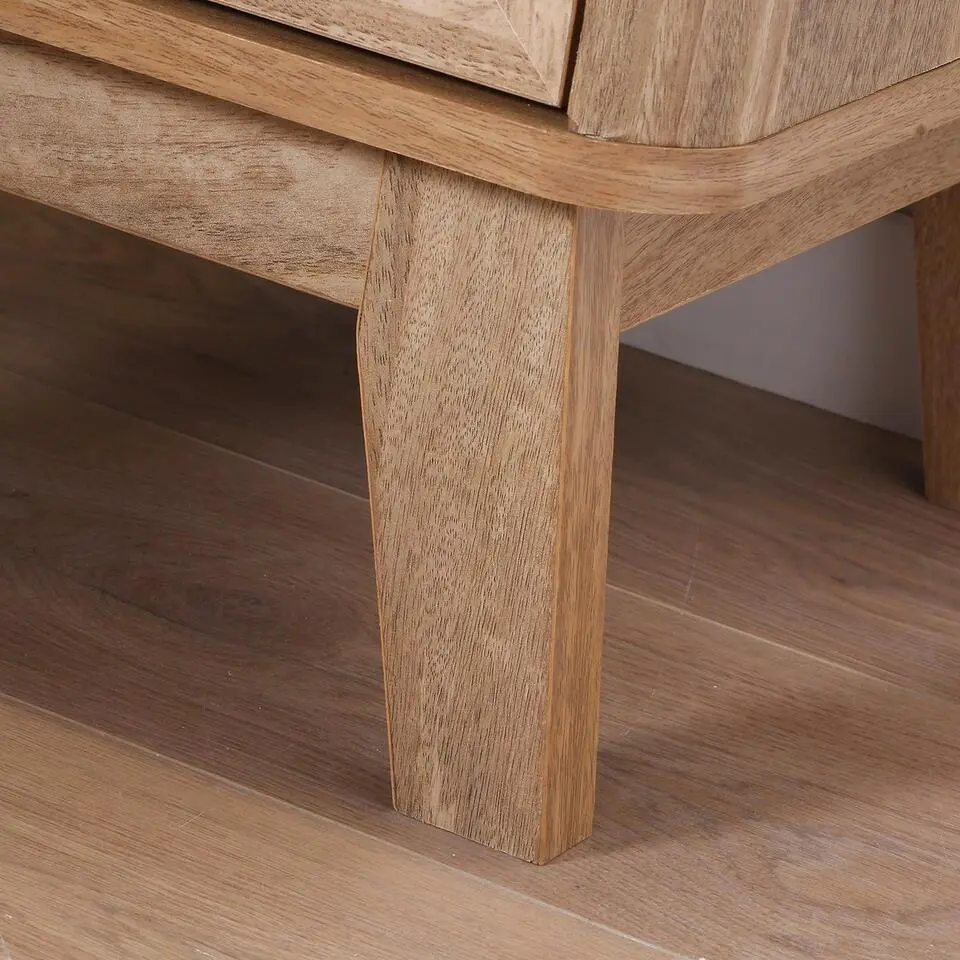 CALICOSY - TV-Meubel PALMO - Licht hout - 49x140x39 cm