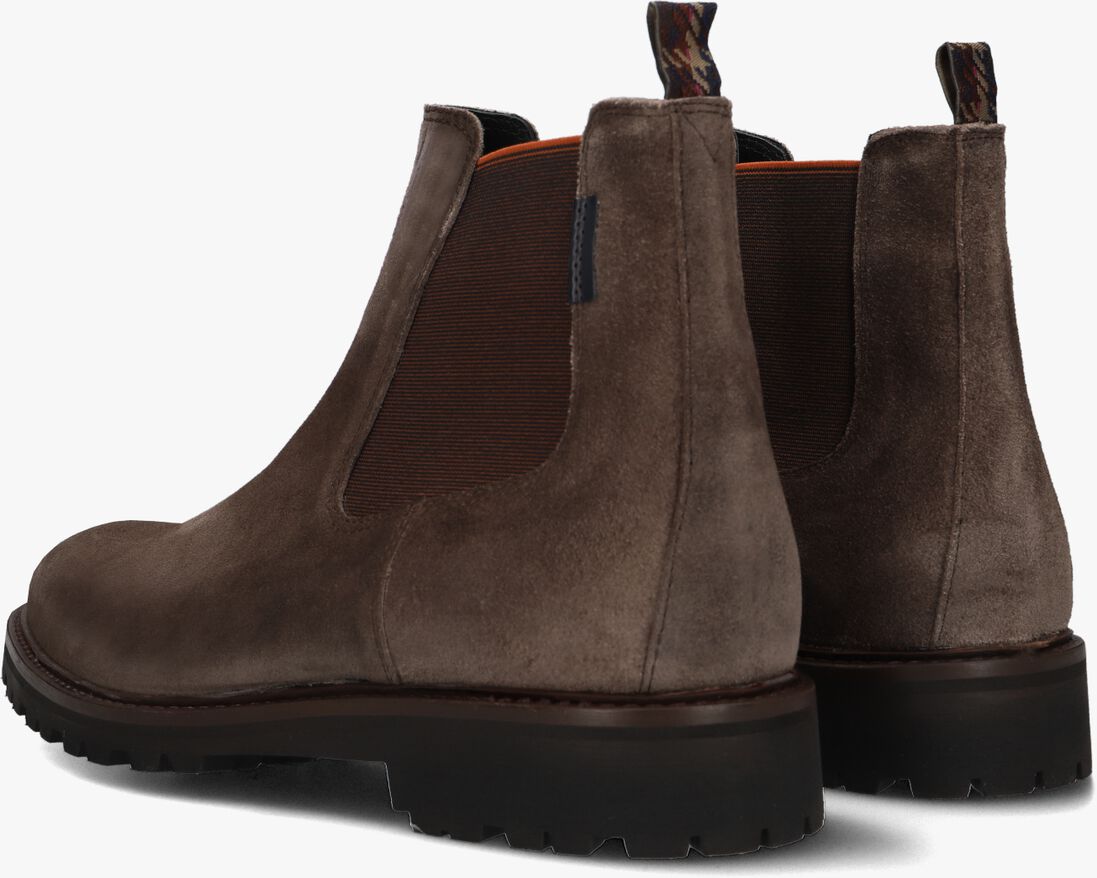 FLORIS VAN BOMMEL taupe floris van bommel chelsea boots sfm-60018