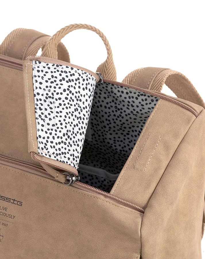 Wickelrucksack TEN (31x35x14) in braun