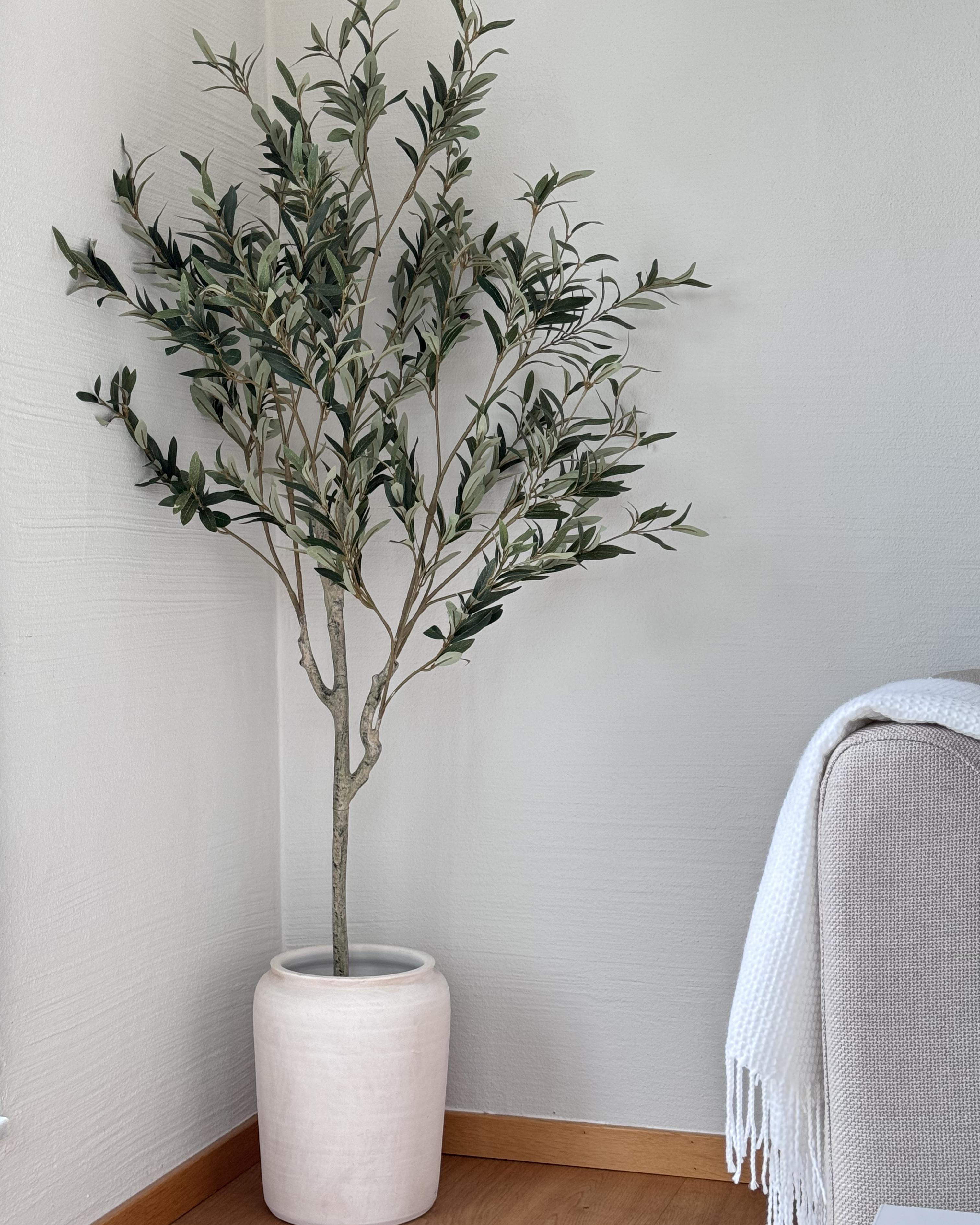 Kunstplant OLIVE TREE 153 cm Groen