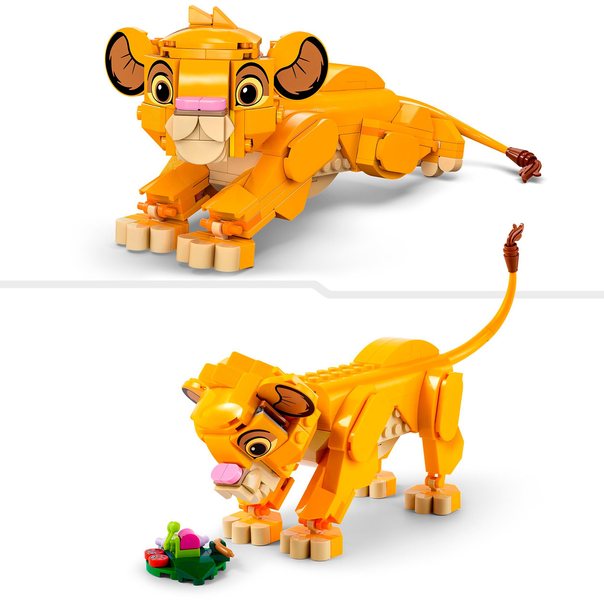 LEGO Konstruktionsspielzeug Disney Classic Simba, das Löwenjunge des Königs