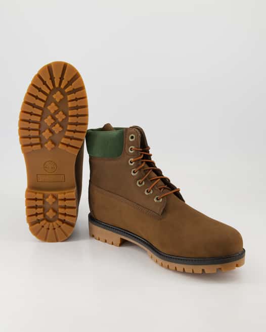 Timberland 6 in Lace Waterproof Schnürstiefel in Braun