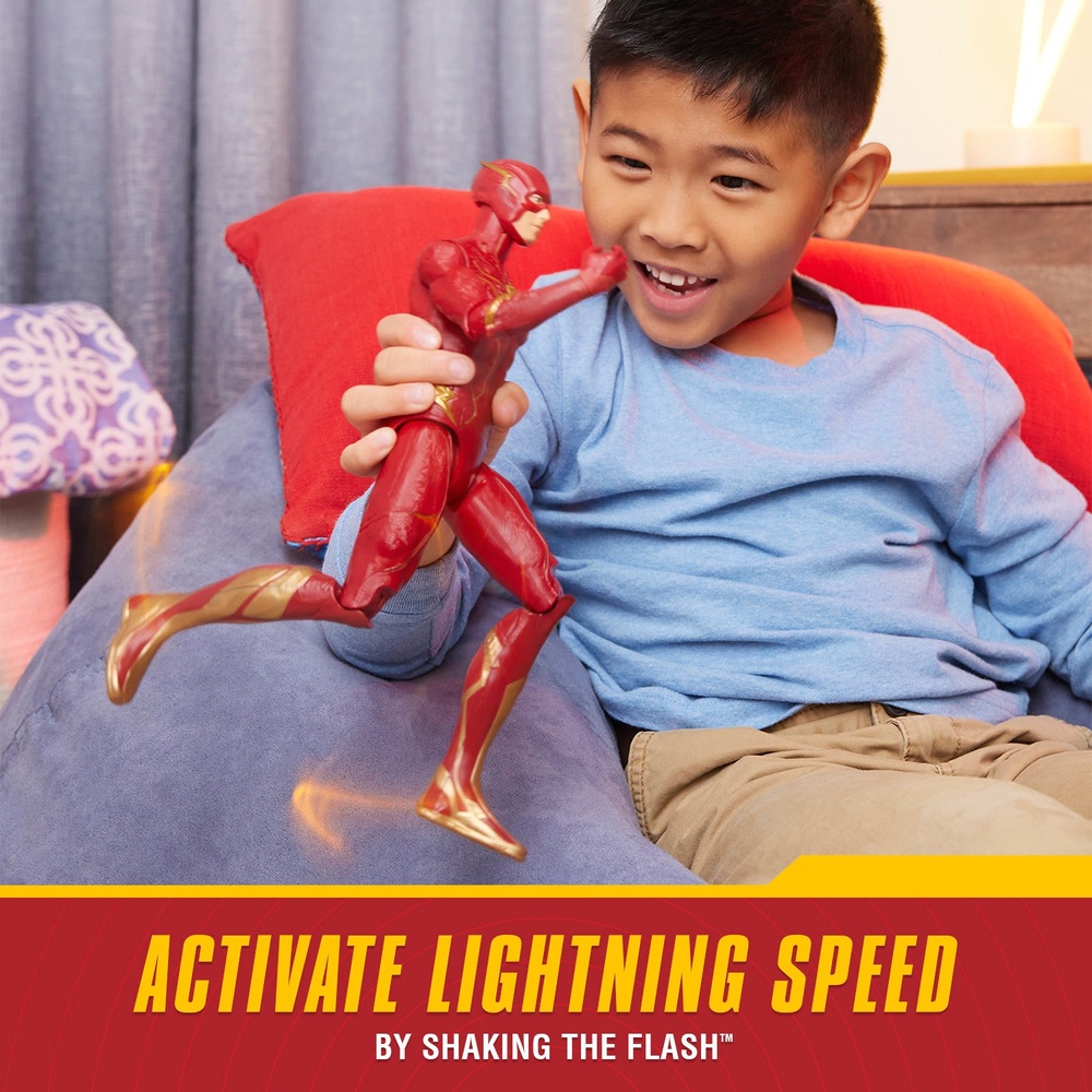 DC Comics Speed Force The Flash Actionfigur mit Licht und Sound