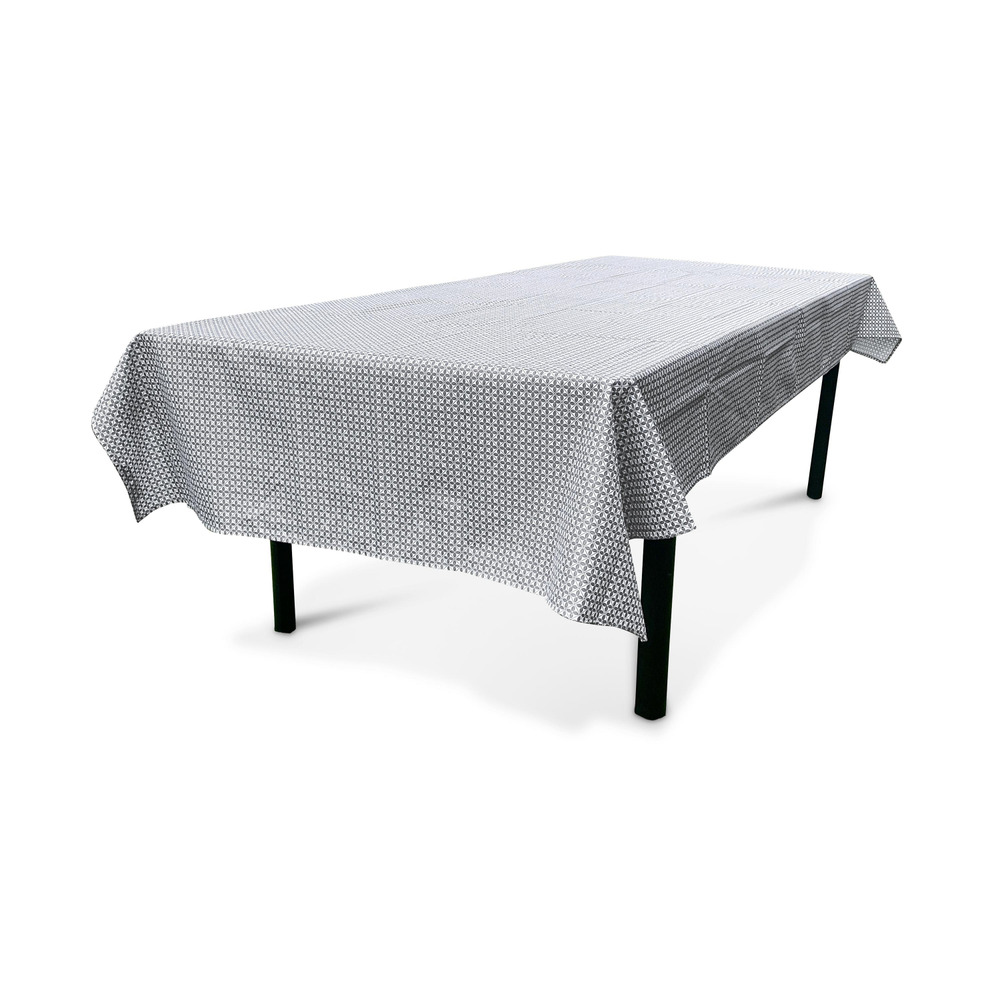 Collection heritage - nappe d’extérieur de 300 x 140 cm. Imprimé carreaux de ciment. 100% polyester. Protège la table. Protection