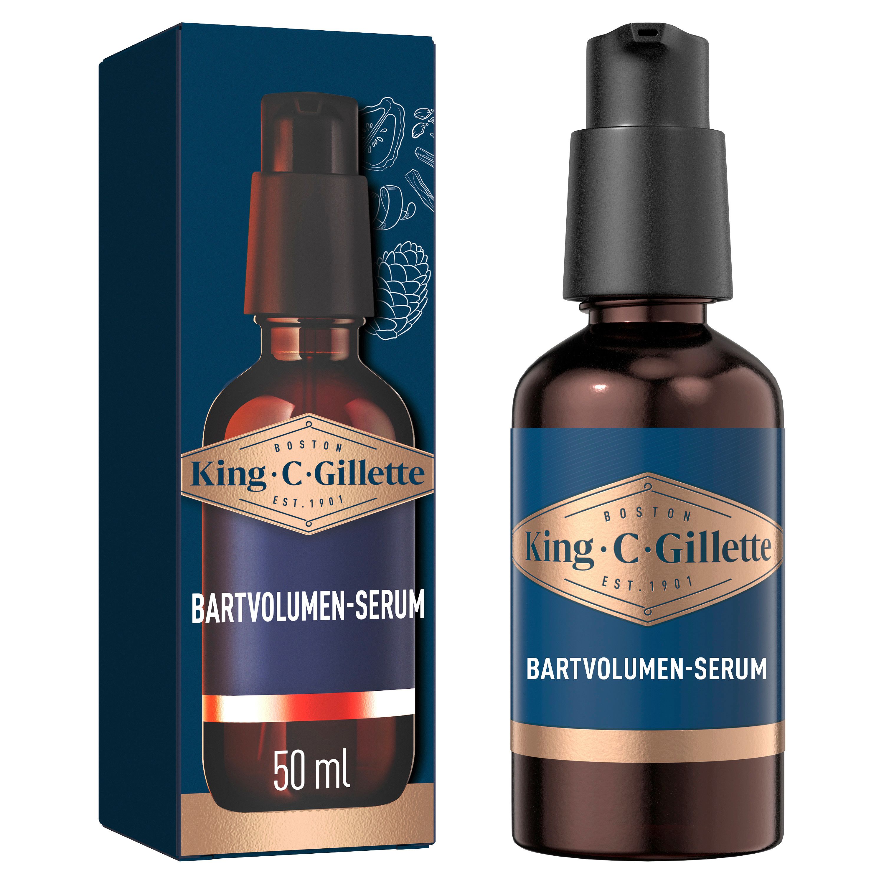 Gillette - Bartvolumen Serum 