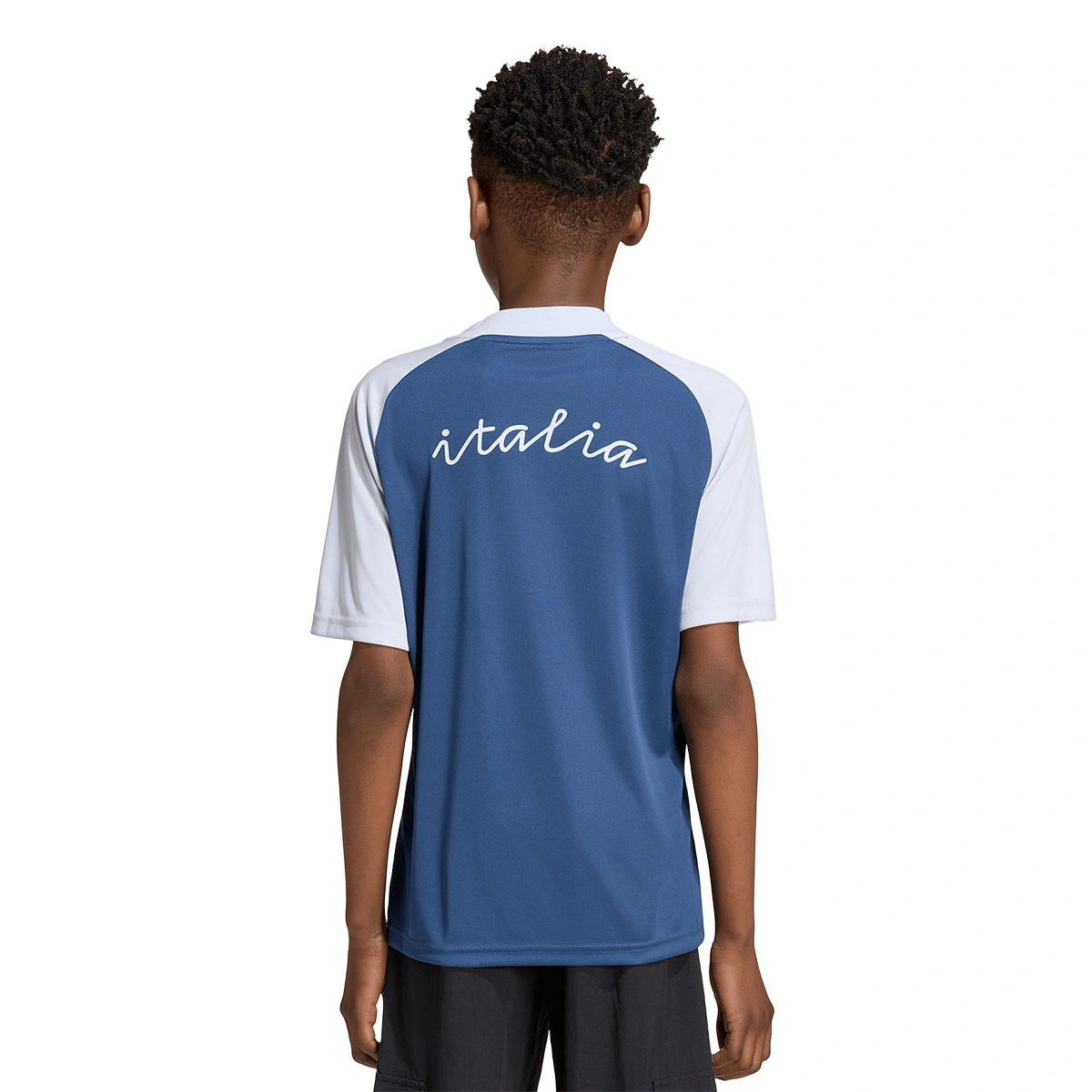 T-Shirt adidas Itália Pre-Match Away Mundial 2026 Criança