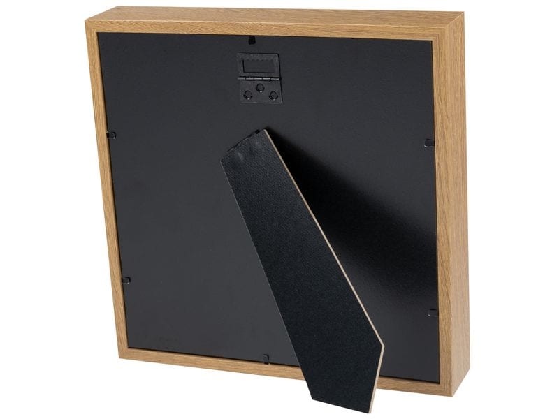 COCON Bilderrahmen 25 x 25 cm, Natur 3D Fotorahmen für die schönsten Erinnerungen