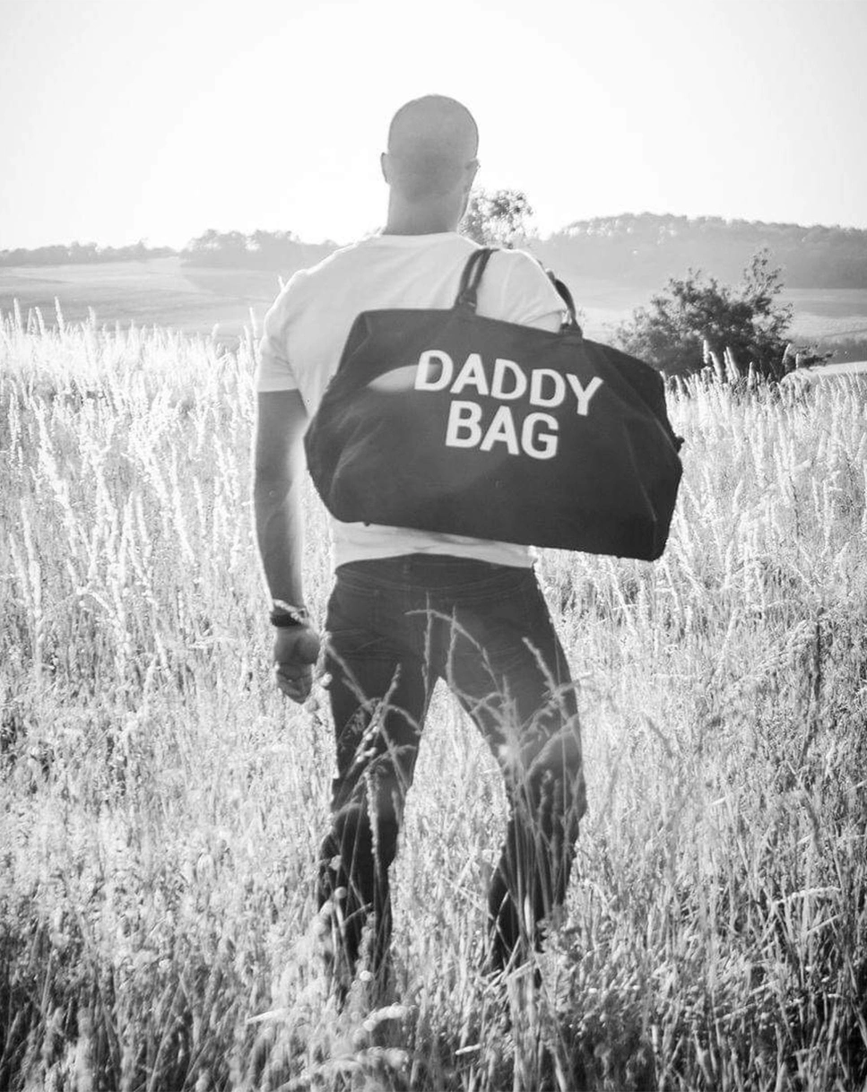 Wickeltasche DADDY BAG (55x30x40) in schwarz