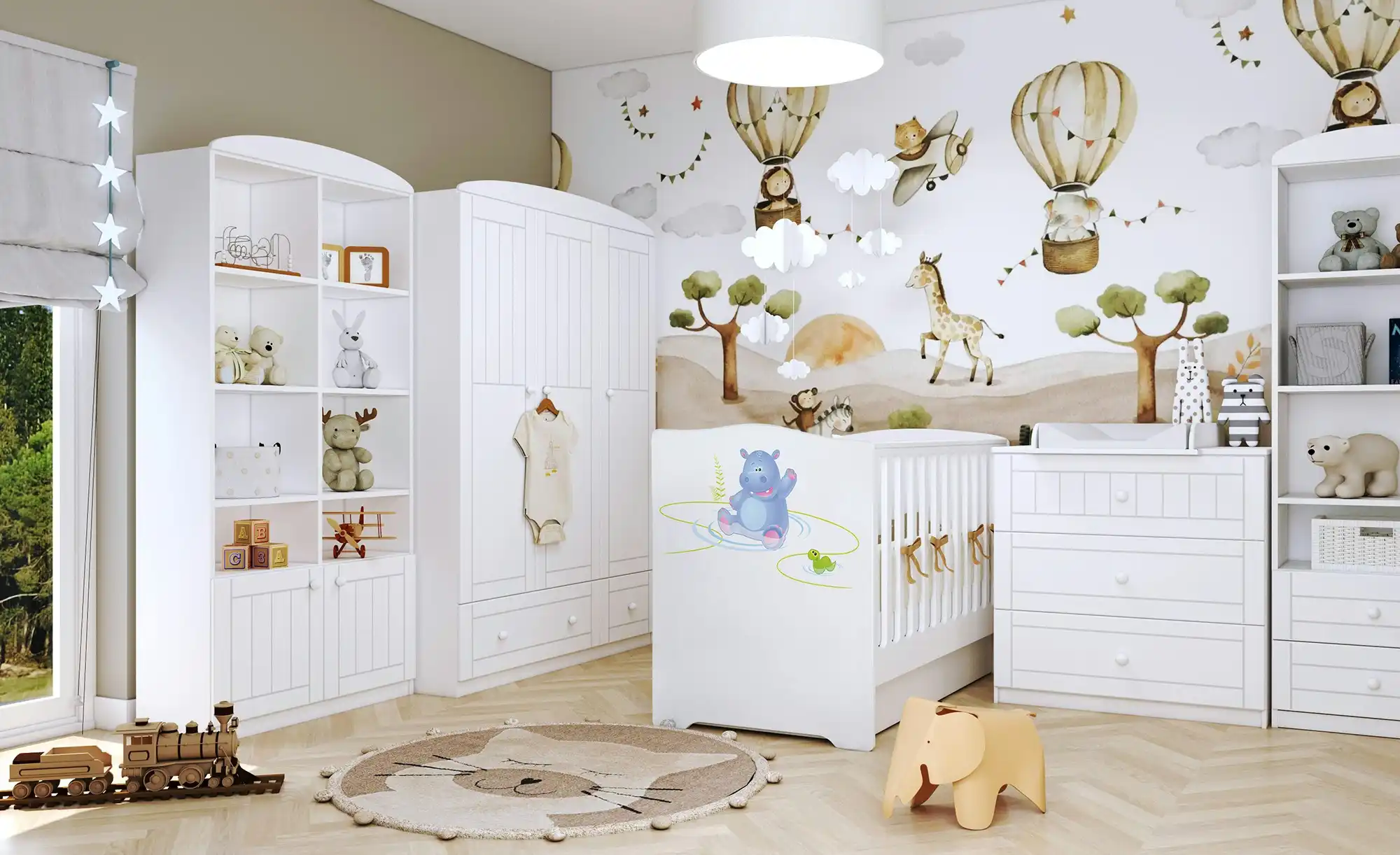 Kommode Nordic White