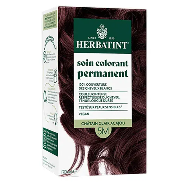 Phytoceutic Herbatint 5M Castanho Claro Mogno 170 ml
