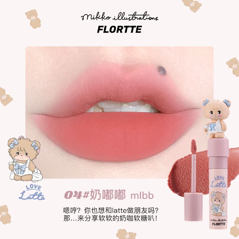FLORTTE - LIMITED EDITION LIP CRÈME - 4 kleuren