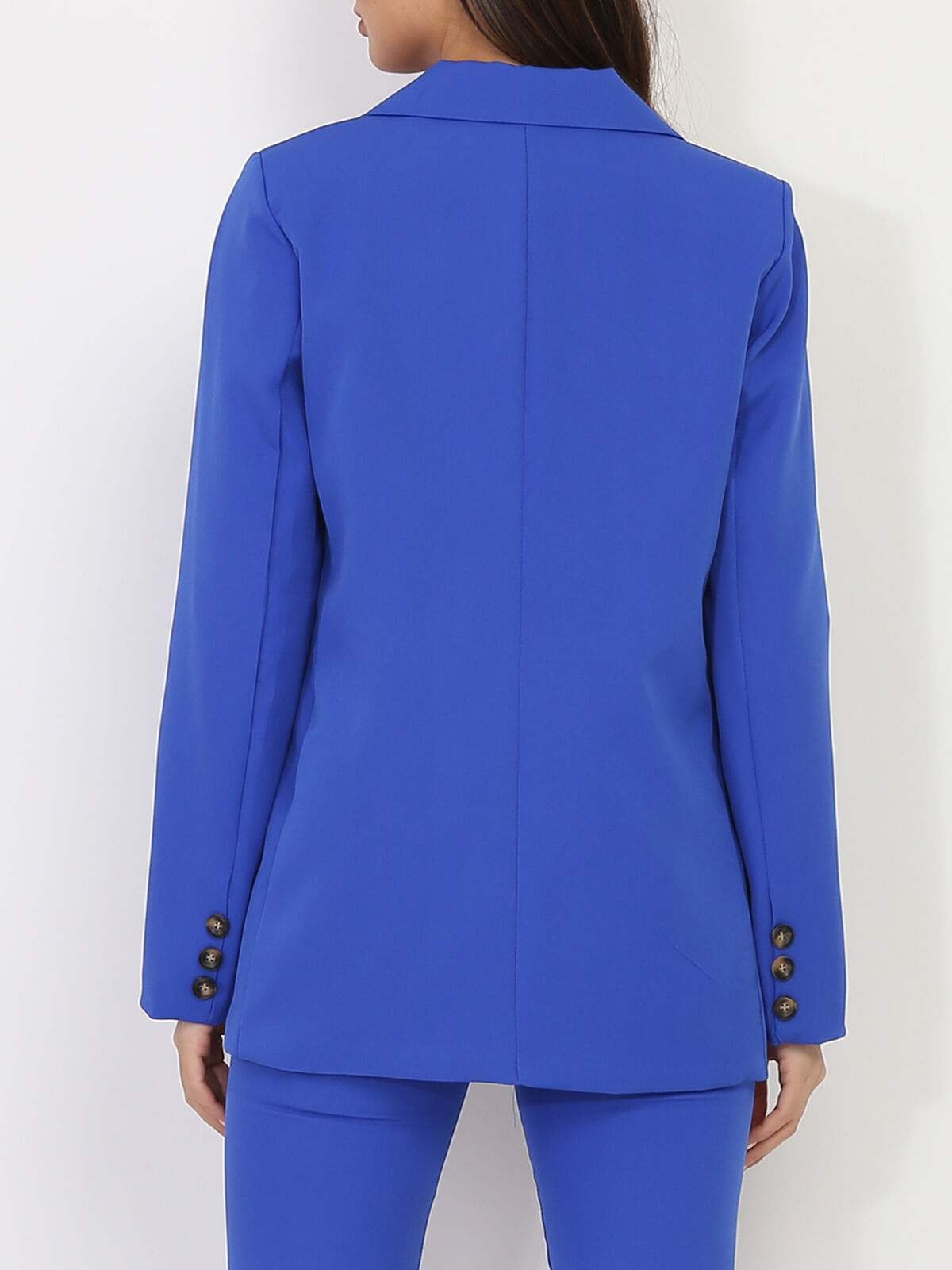 Veste blazer oversize- Bleu