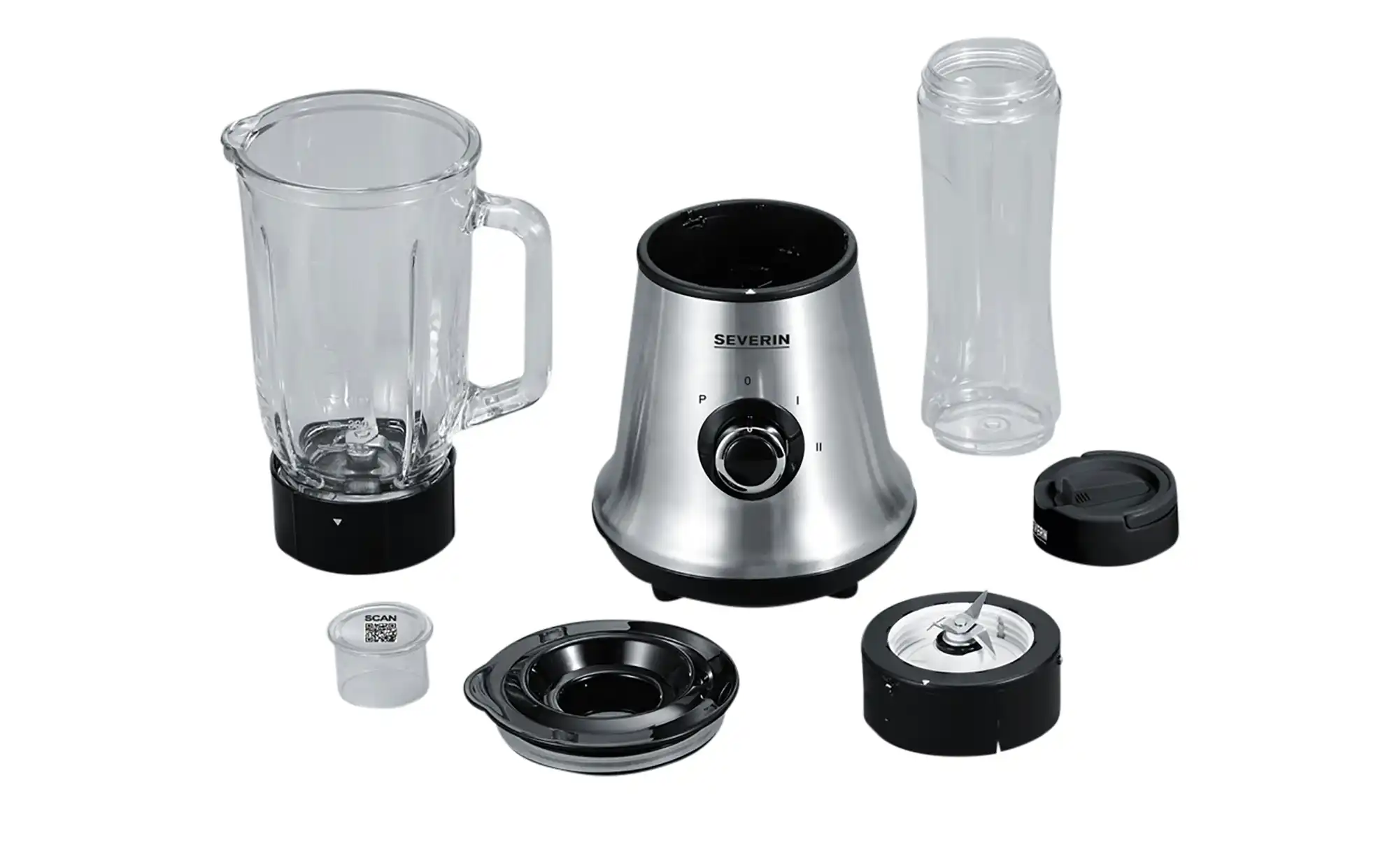 SEVERIN Multimixer + Smoothie Mix & Go SM 3737