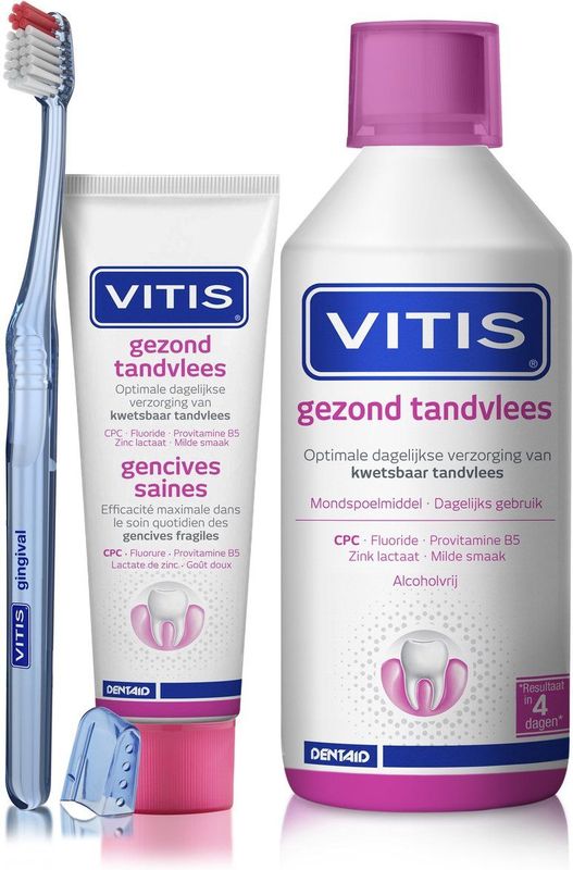 Vitis tandpasta gezond tandvl 75 ml