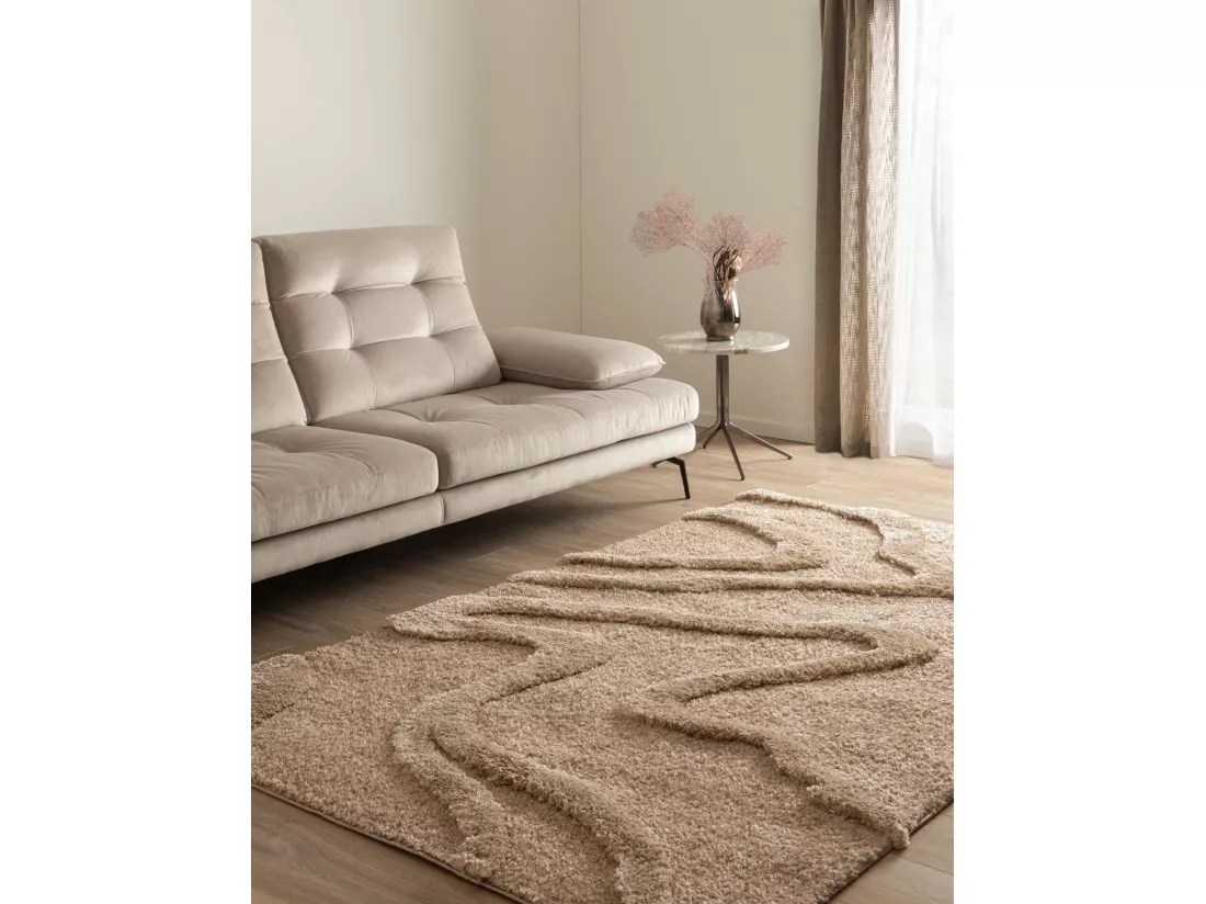 Tapis shaggy 305x240 brun Thun Arbor