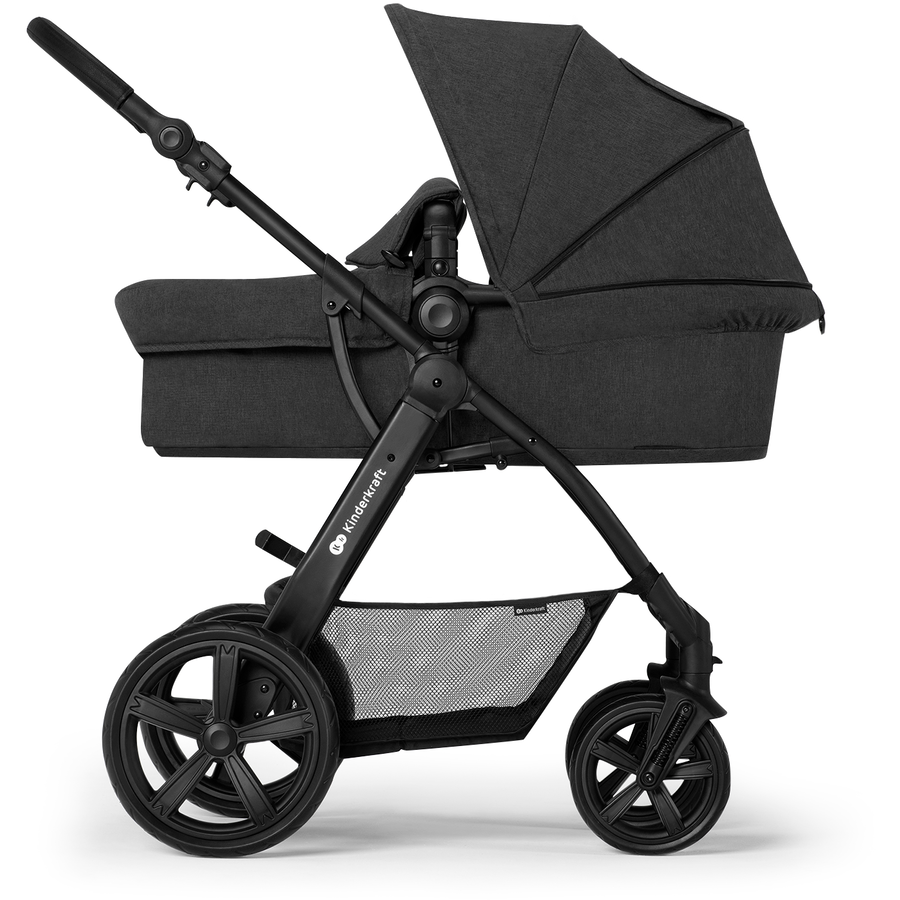Kinderkraft Kinderwagen Moov CT 3 in 1 Mink Pro Black