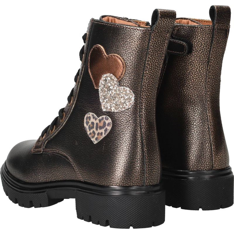 IK-KE Veterboots Goud Meisjes