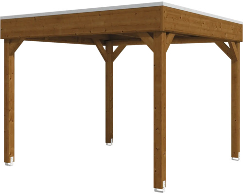 SKAN HOLZ Toulouse Paviljoen 302 x 302 cm walnoot