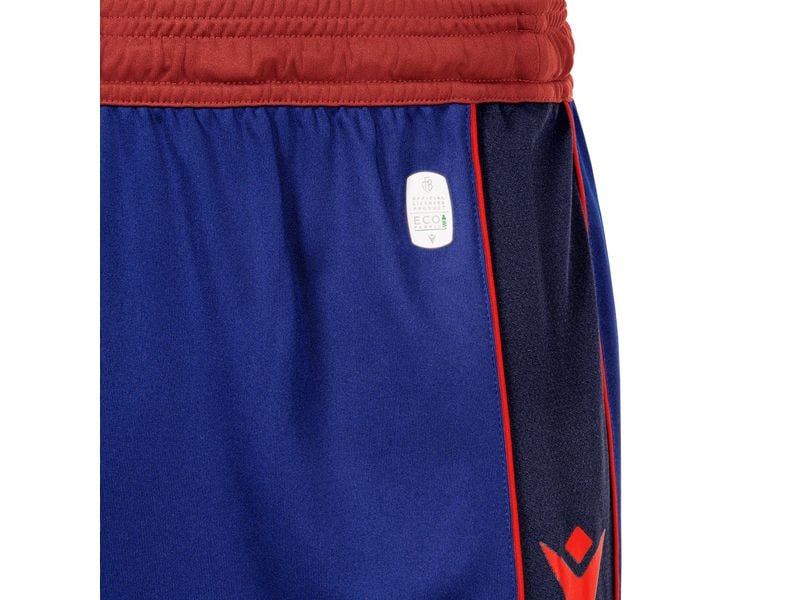 FC Basel Home Short Junior 25/26 140, Blau/Rot Heimshorts des FC Basel für die Saison 2025/26