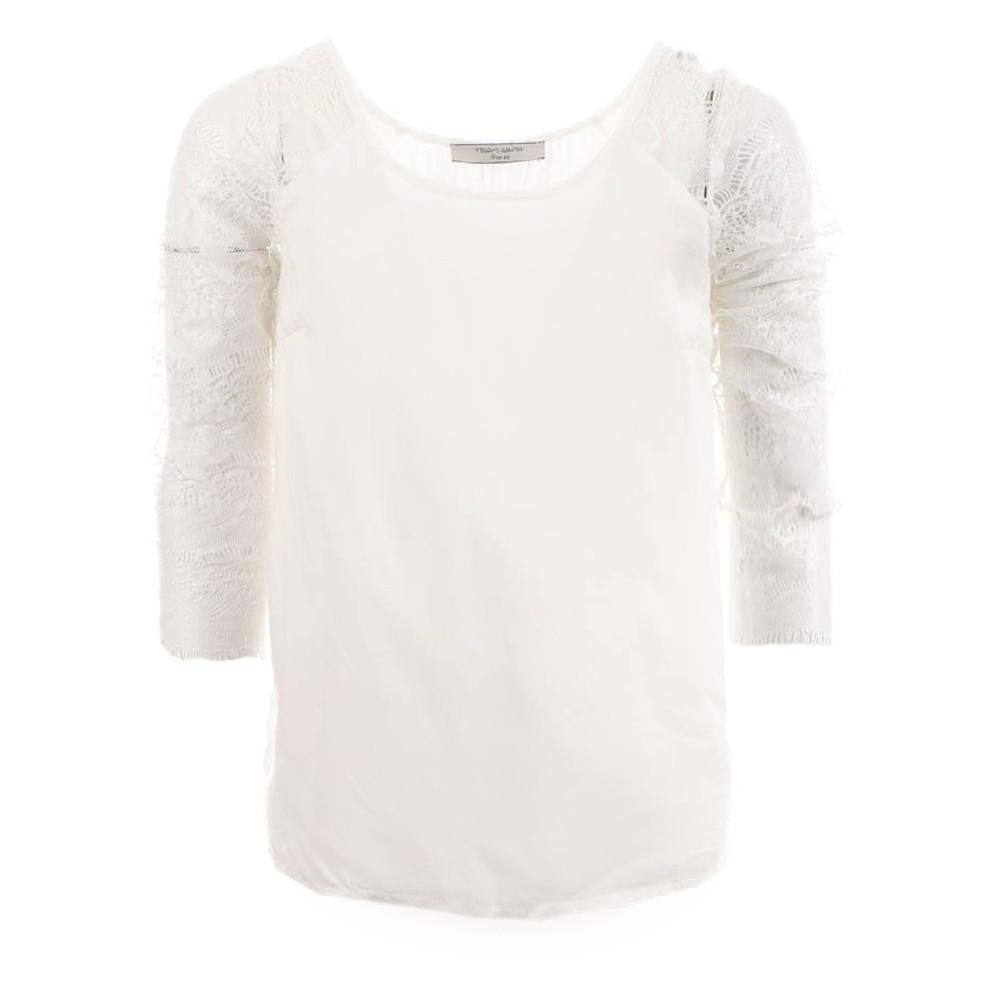 Teddy Smith T-shirt Manches longues Blanc Teddy Smith Toheme
