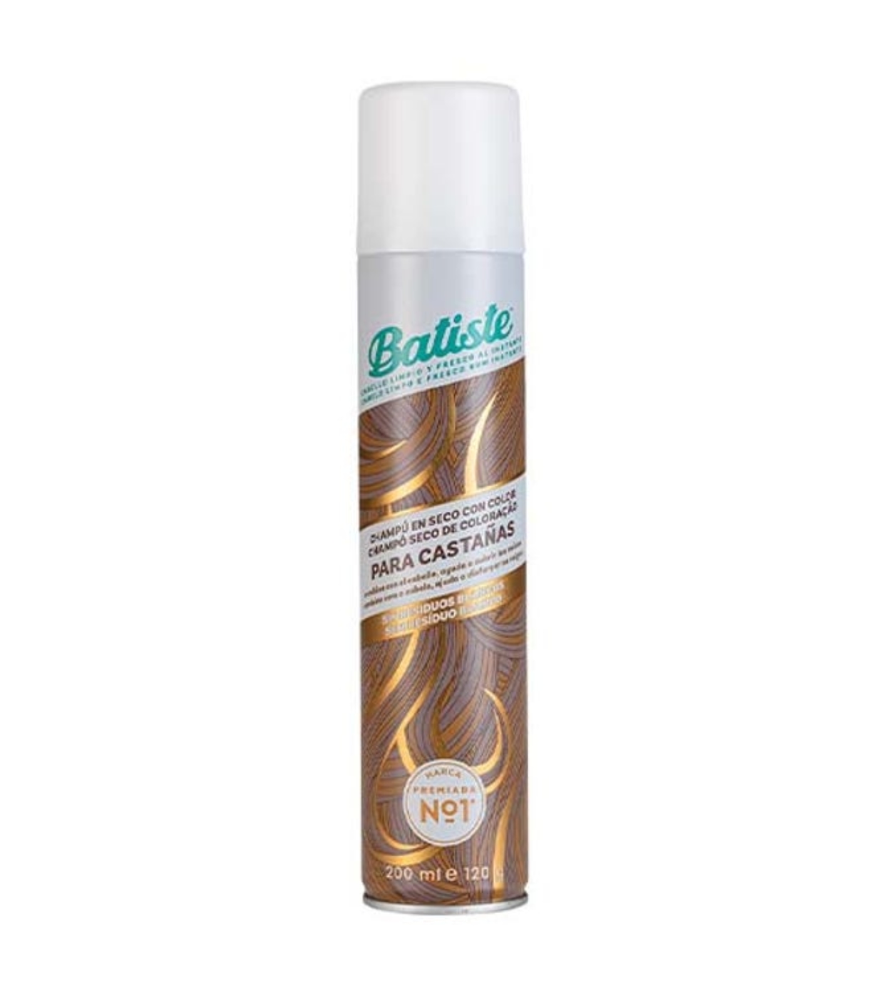 Batiste - Shampoo seco para cabelos castanhos 200ml - Beautiful Brunette