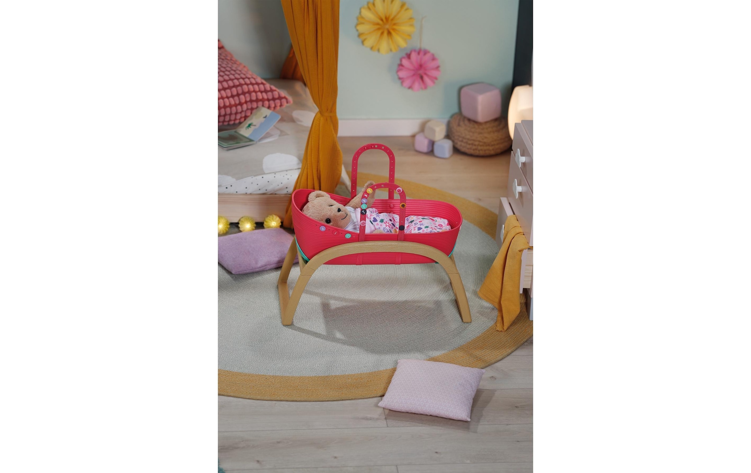 Baby Born Puppen Accessoires-Set »Pinplay 3-in-1 Wiege«