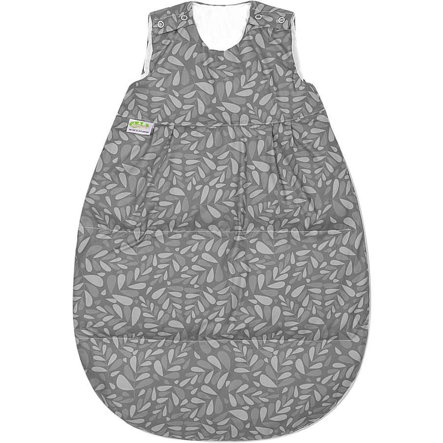 odenwälder Thermo-Nest Daunenschlafsack leaves grey