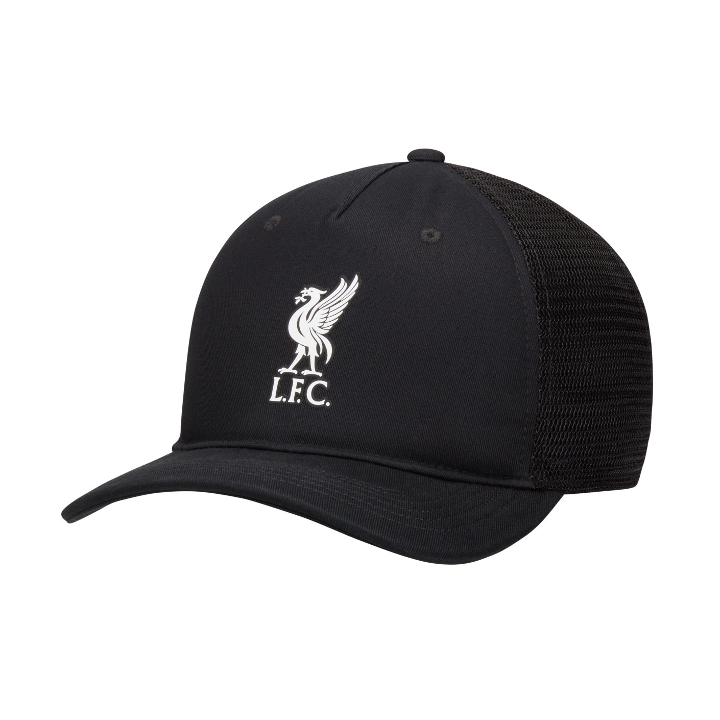 Nike Liverpool Rise Trucker Pet 2024-2025 Zwart Wit