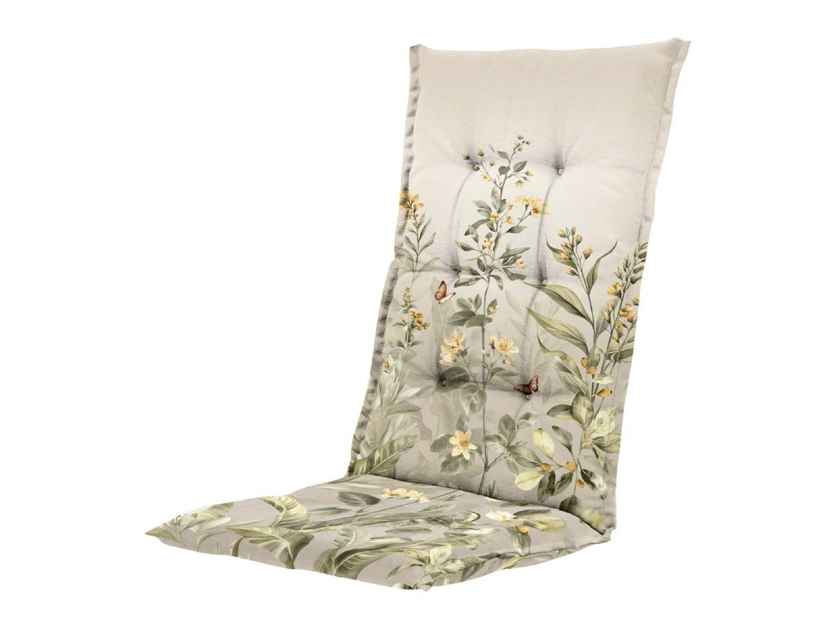 Madison Amelie natural hoge rug tuinkussen