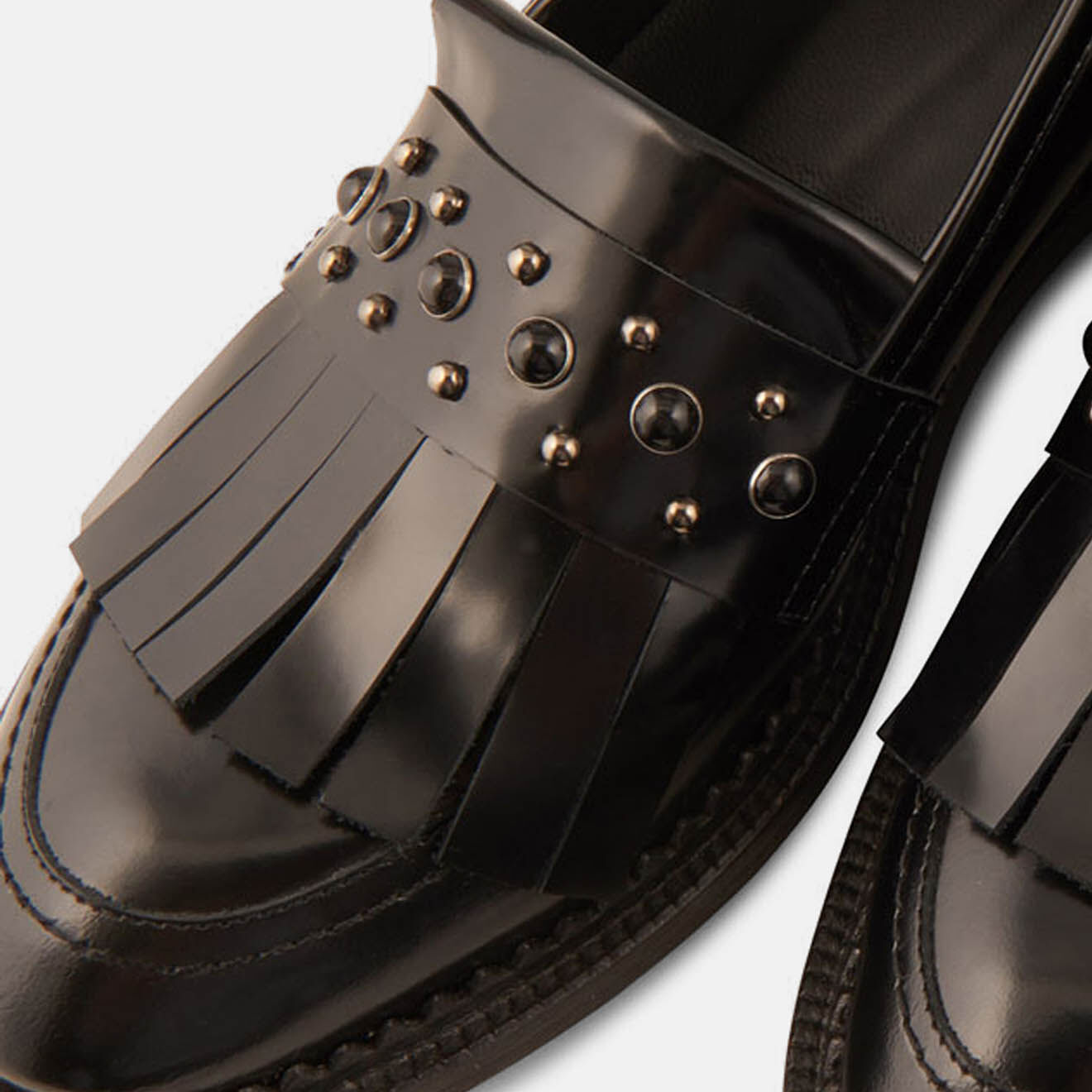 Minelli Mocassins en Cuir Gigi noirs