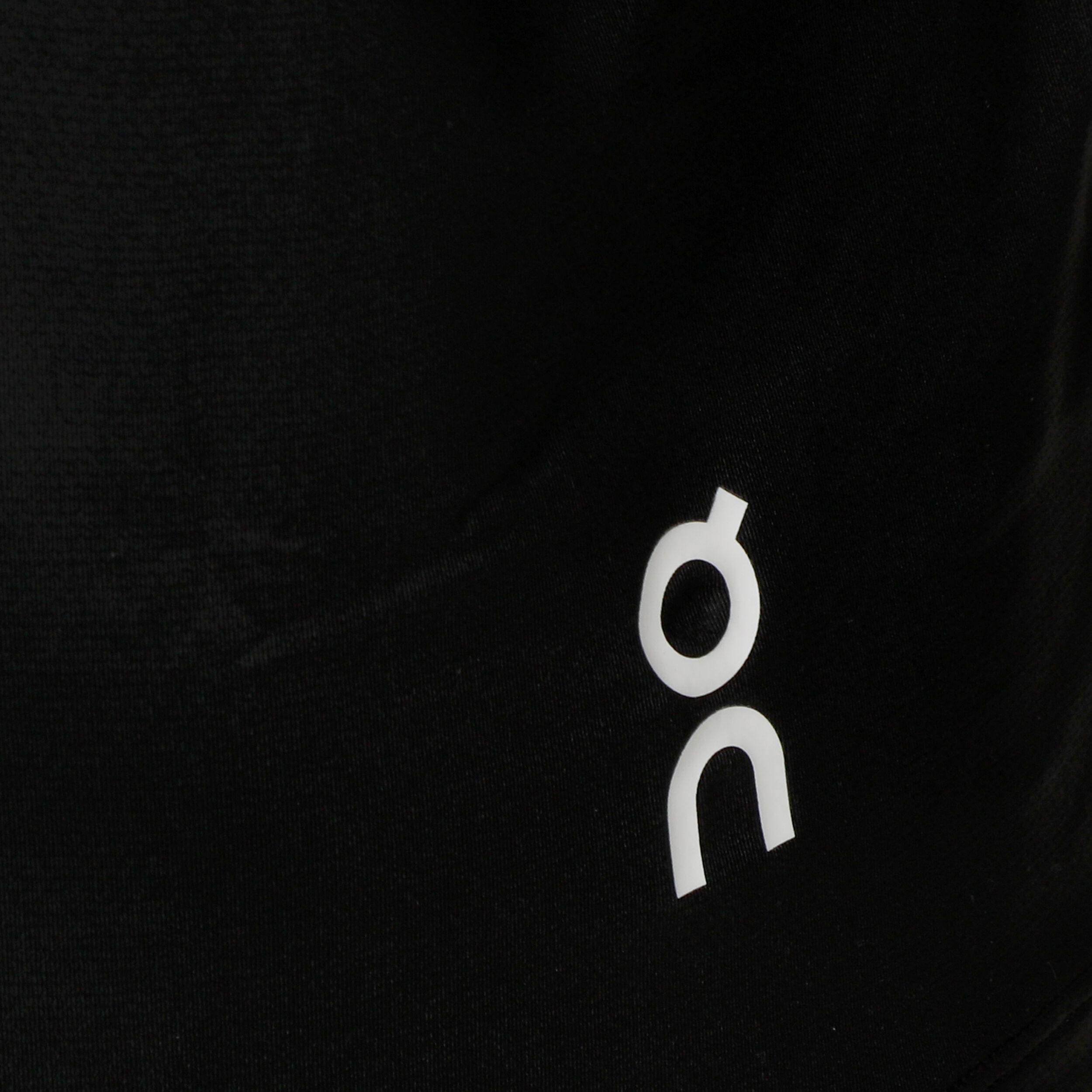 On Court Haut Manches Longues Hommes - Noir