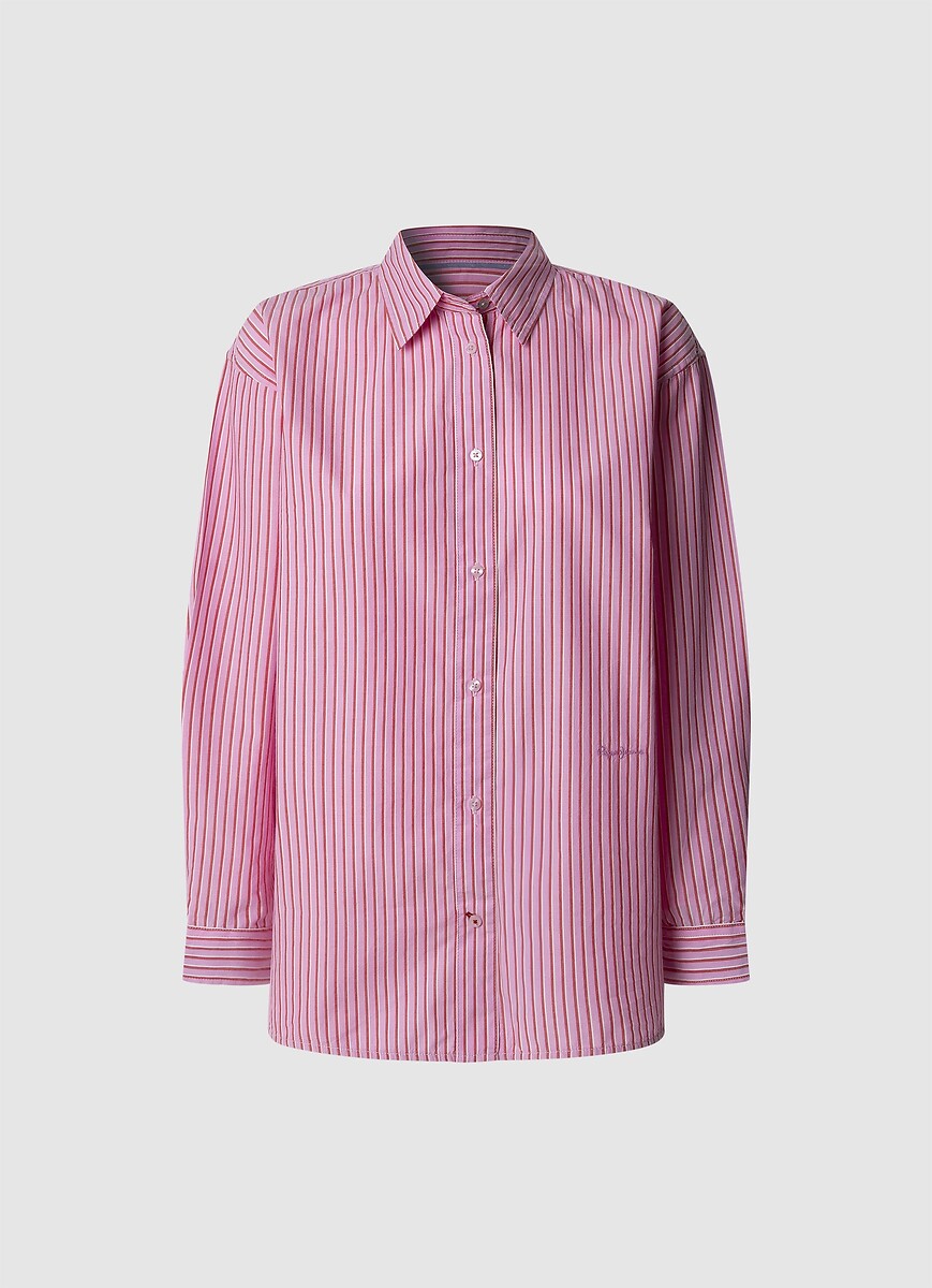 PEPE JEANS<br>Camisa com listras finas