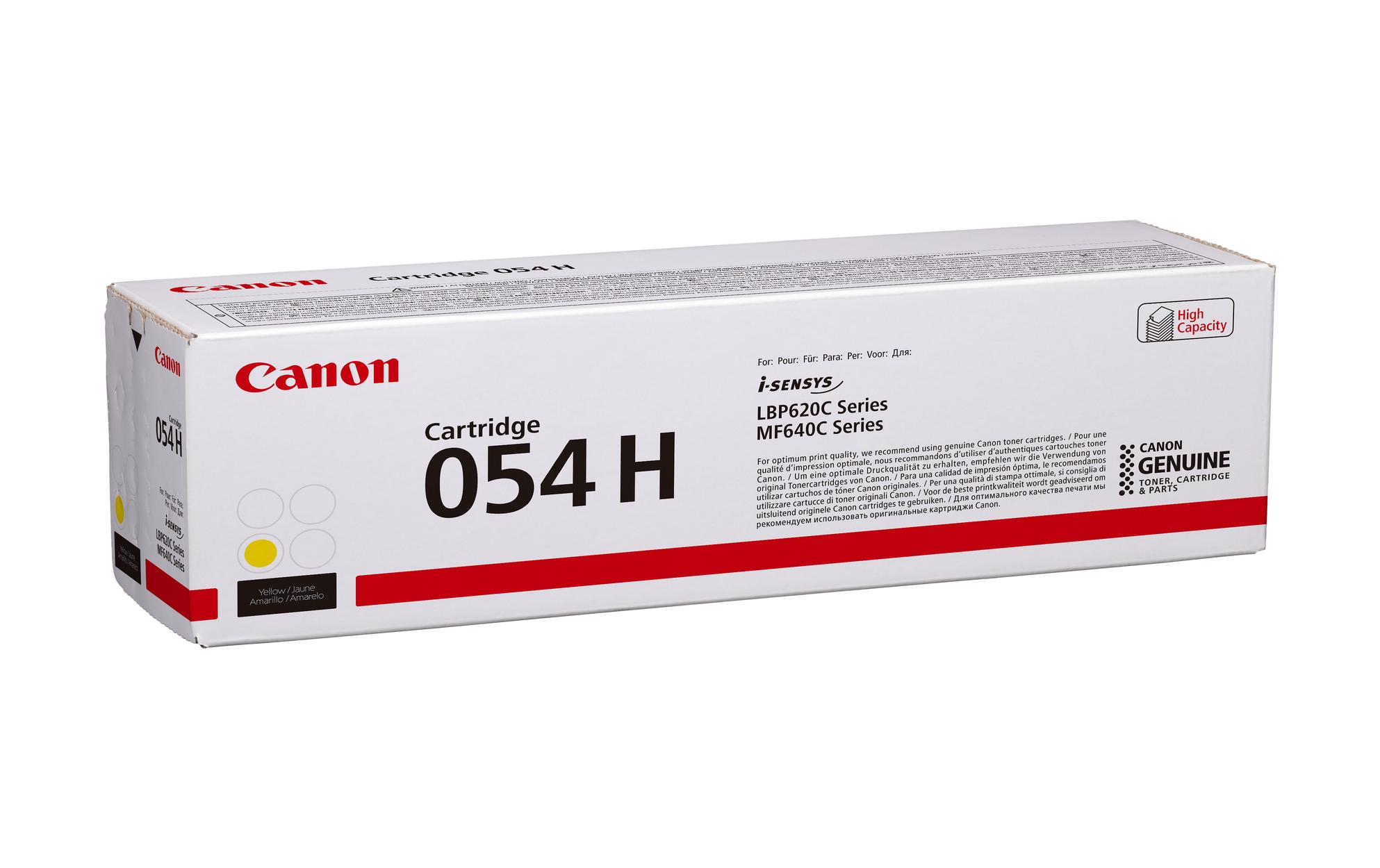 Toner 054 H YellowToner, Yellow