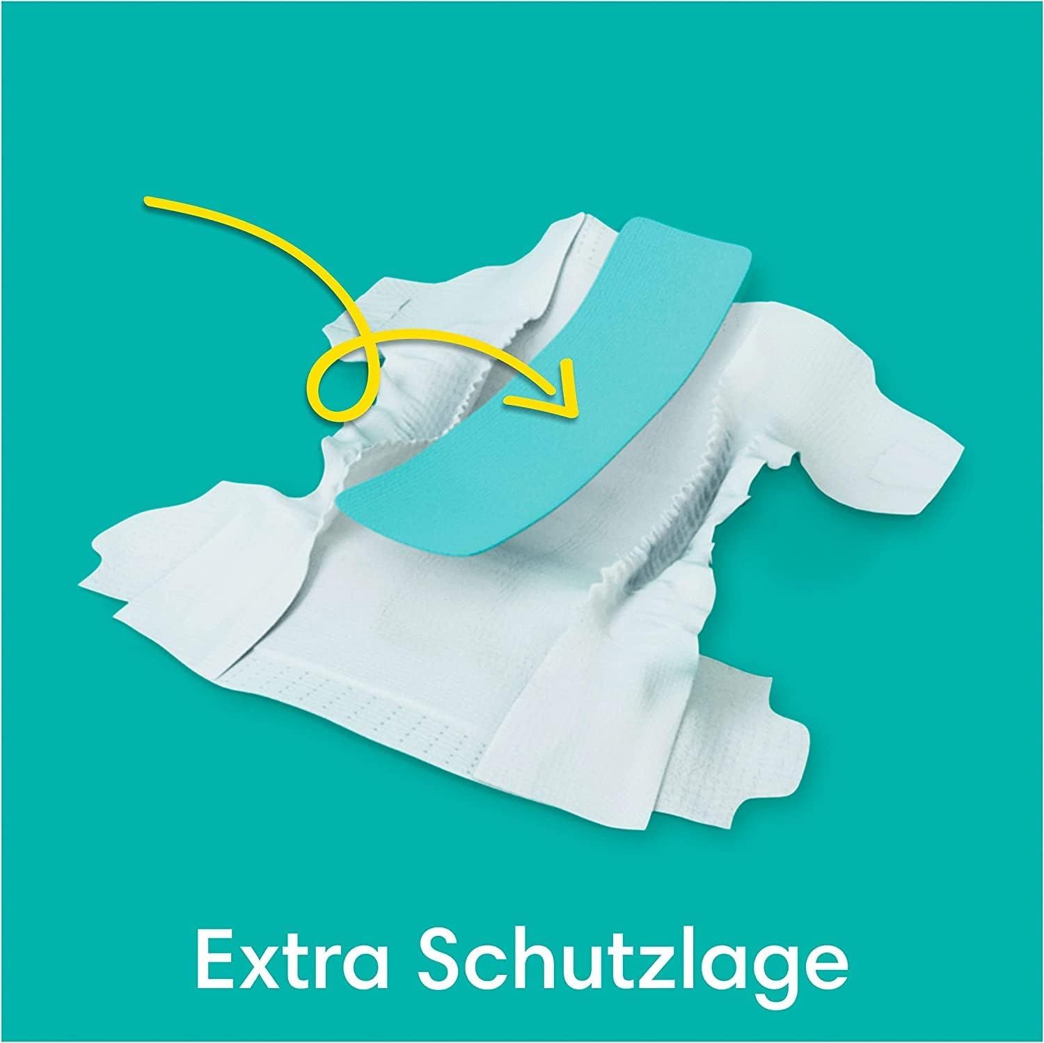 Pampers Windeln Größe 3 (6-10kg) Baby-Dry, Midi, MONATSBOX