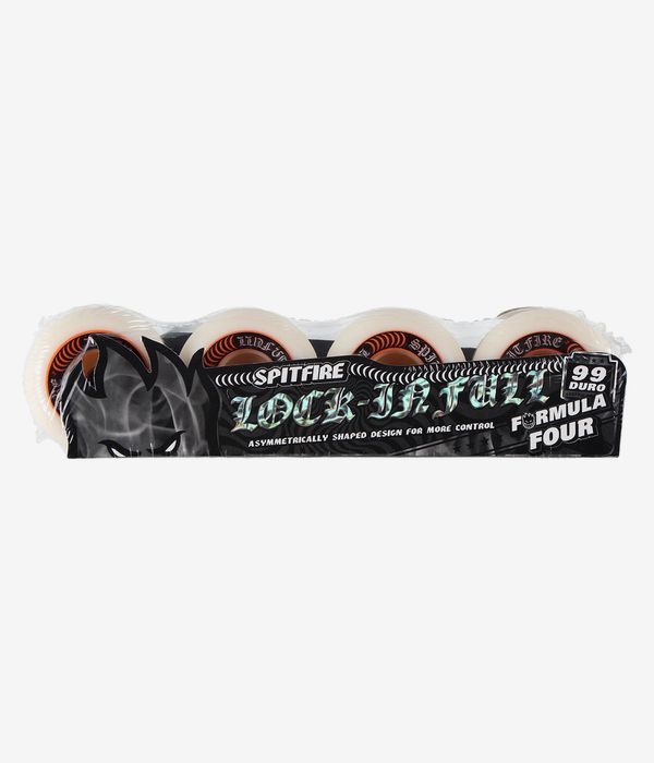 Spitfire Formula Four Lock In Full Rollen (natural) 54 mm 99A 4er Pack