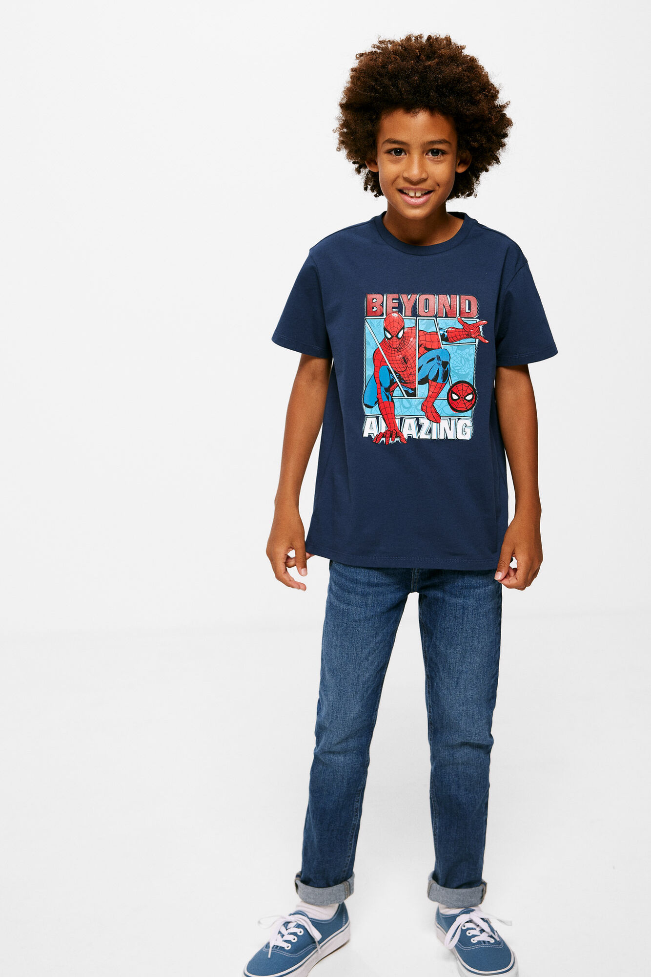 Camiseta do Homem-Aranha para meninos