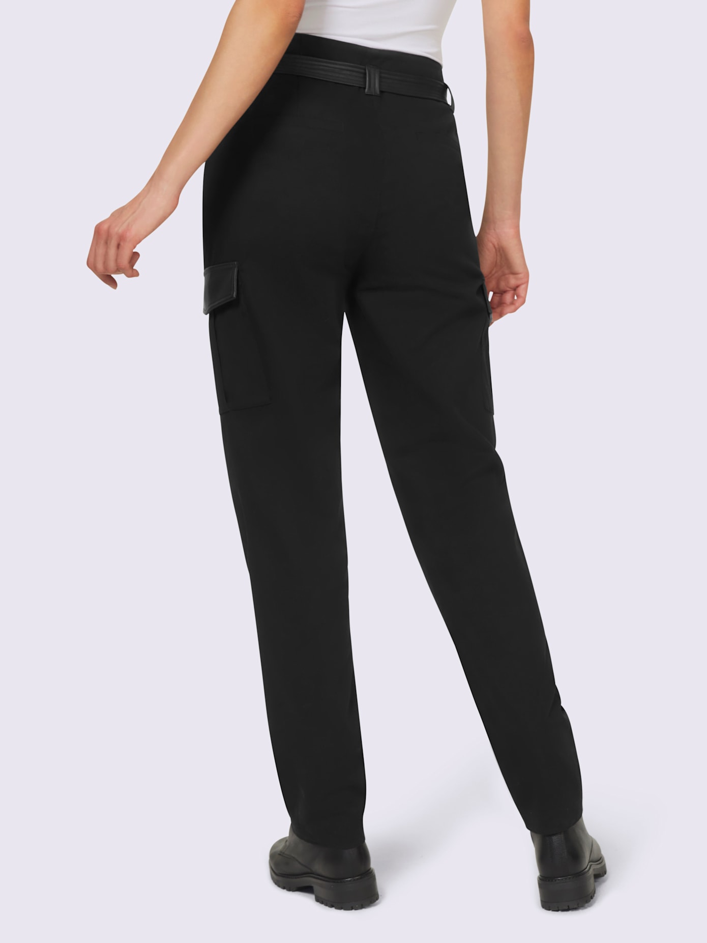 Pantalon cargo ceinture