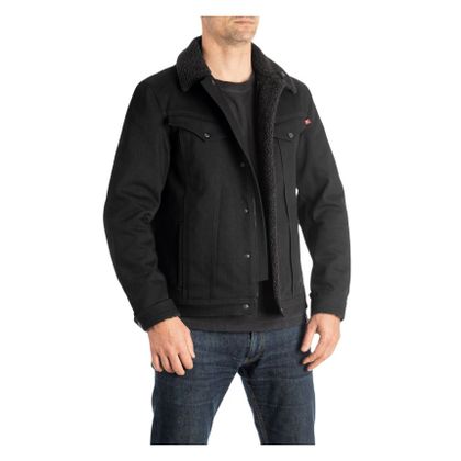 Veste Jean Pando Moto HUSKY - Noir
