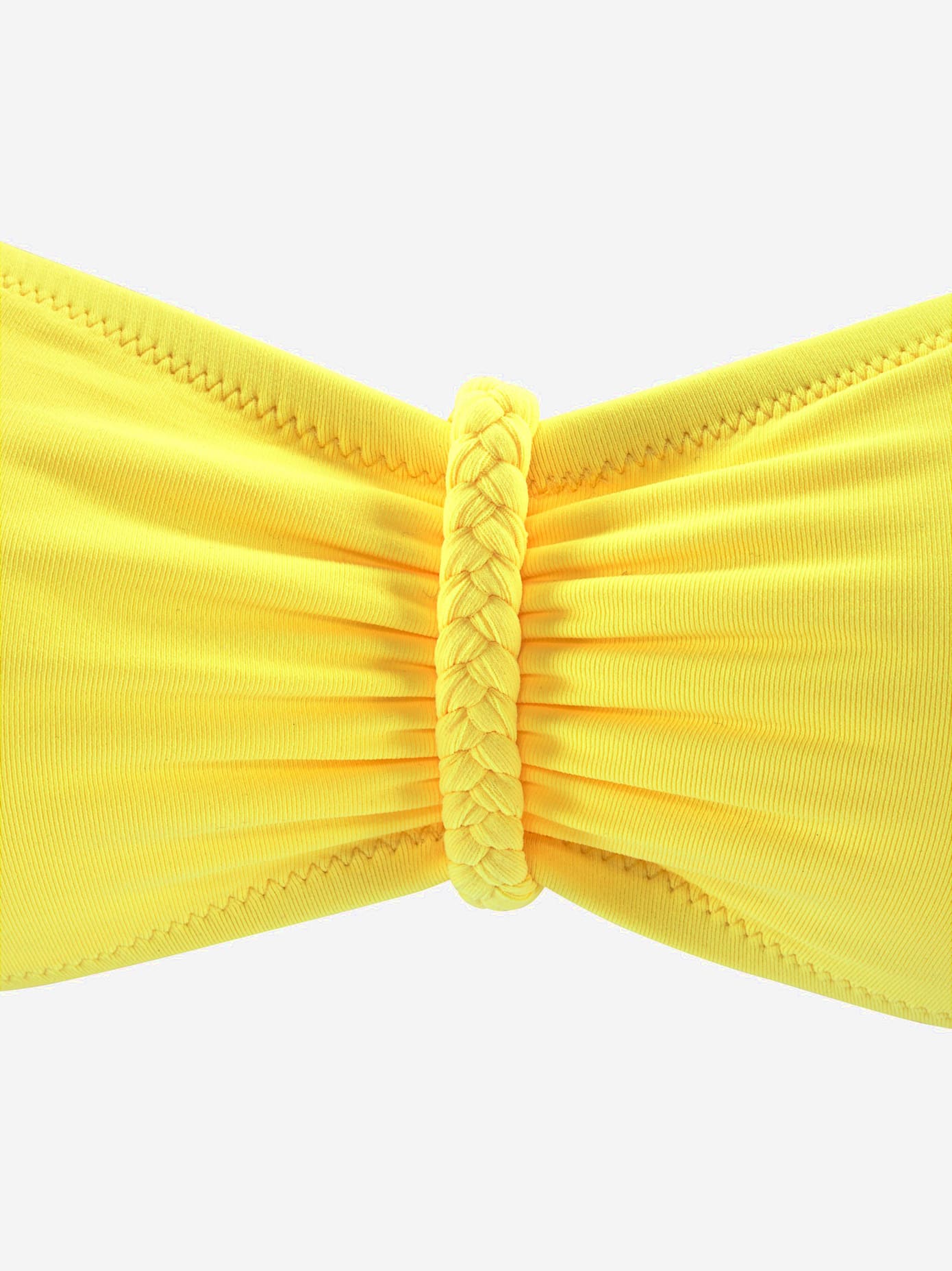 Haut de maillot de bain bandeau bonnets amovibles